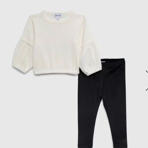 NWT! Toddler Girls Jet Stream Sweater Set by Splendid - 4/4T